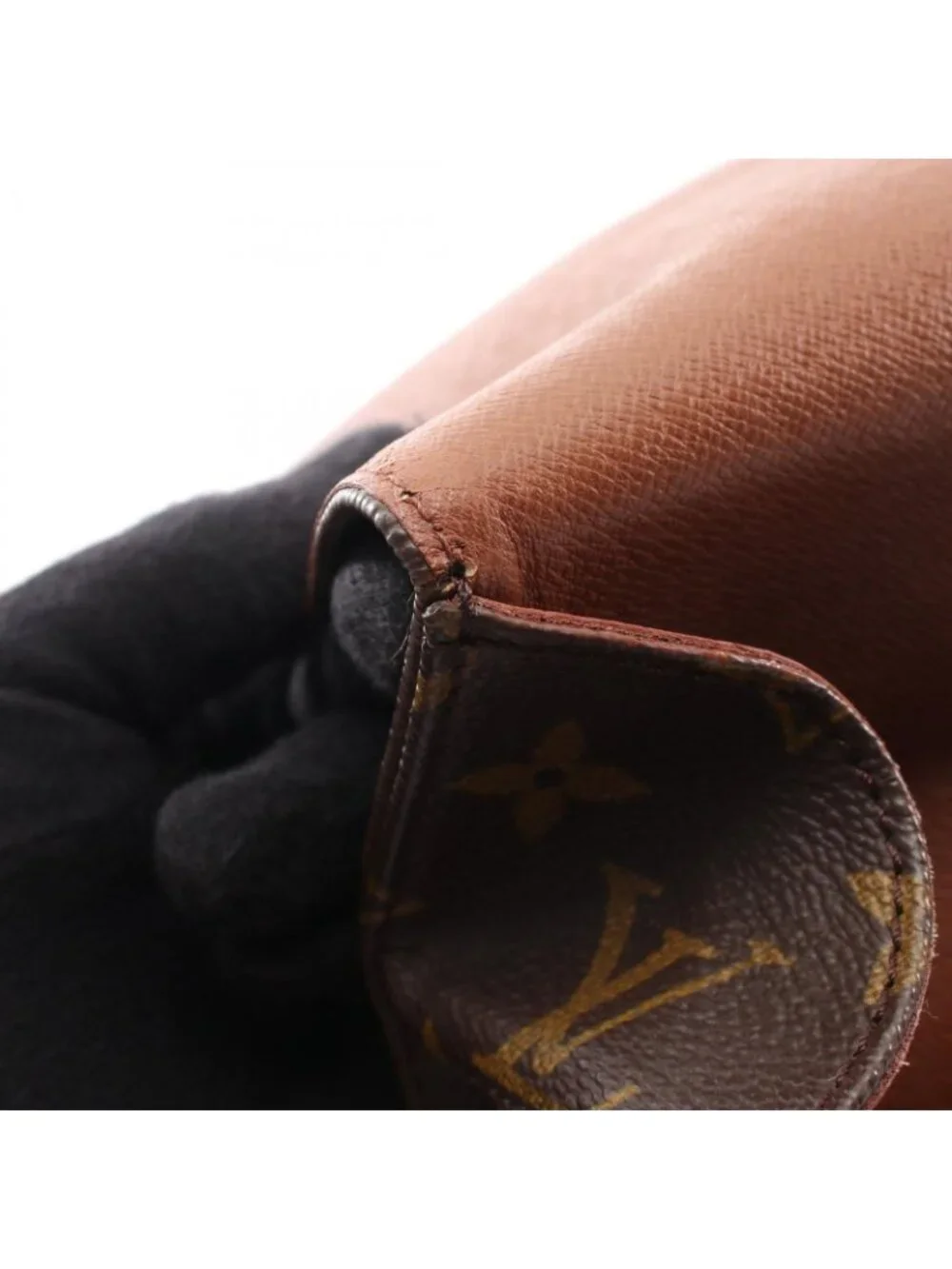 Louis Vuitton Shoulder Bag Cartouchiere GM Canvas Leather